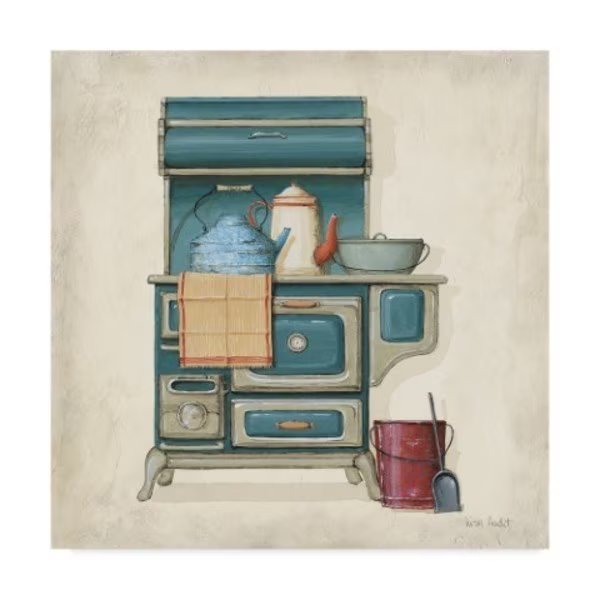 Lisa Audit 'Stove D' Canvas Art, 14x14, Trademark Fine Art, Mfr#: ALI24824-C1414GG